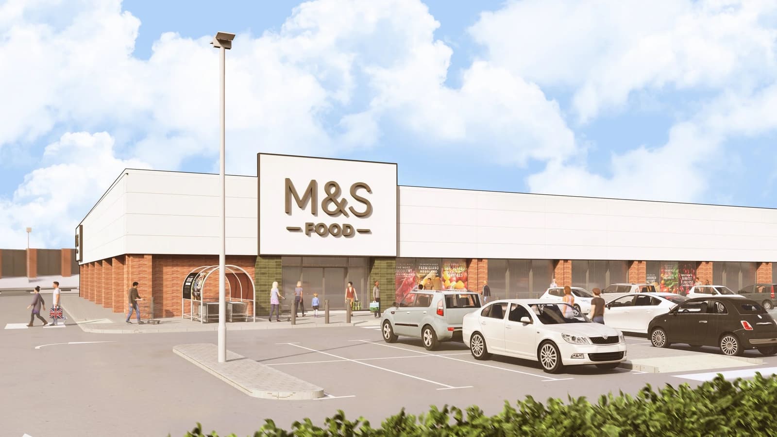 M&S · Poole. A Star Decorators commercial decorating case study cover