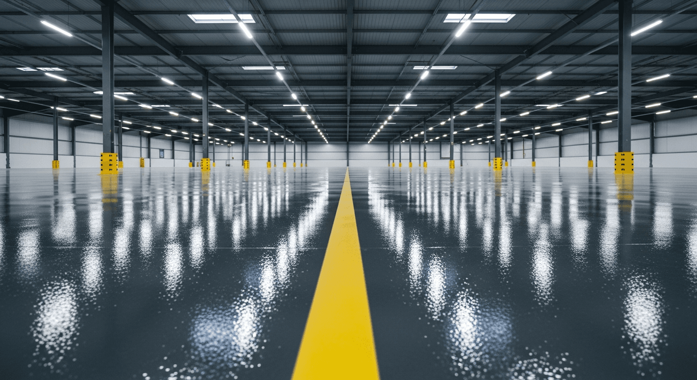 Floor coatings. A Star Decorators epoxy floor coatings