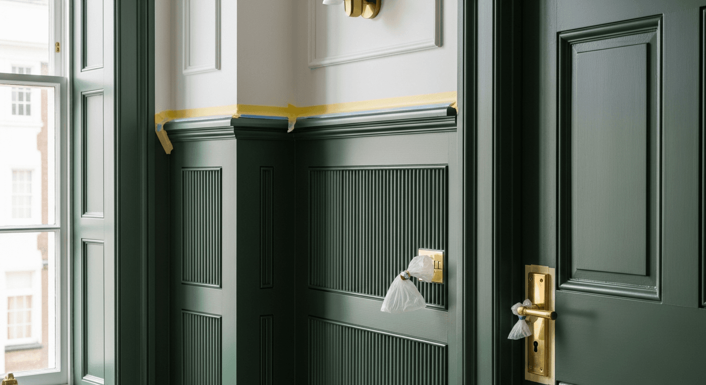 Premium commercial interior decorating finish