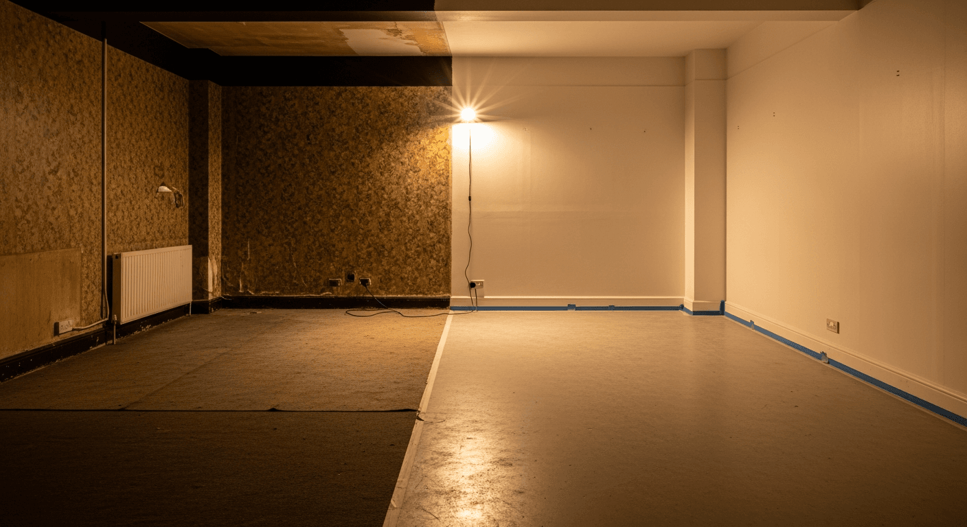 Retail refurbishment. A Star Decorators retail refurbishment contractors